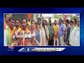 bjp leader ravi kumar participate in gadapa gadapaku bjp in sherlingam palli v6 news