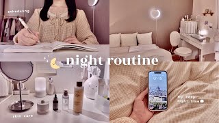 cozy autumn night routine 🌙🍂 | self-care, planning, dessert recipes