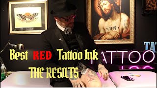 BEST RED TATTOO INK THE RESULTS