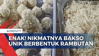 Kuliner Unik di Bali, Bakso Berbentuk Buah Rambutan Banyak Diminati Warga