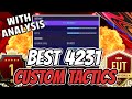 FIFA 21 INVINCIBLE 4231 PRO PLAYER CUSTOM TACTICS/PLAYER INSTRUCTIONS!! - FIFA 21 ULTIMATE TEAM!!