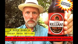 Killian's Irish Red Beer Review by A Beer Snob's Cheap Brew Review