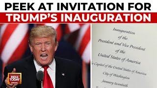 What Does The Official Invitation To The Trump Inauguration Look Like? Complete Details | US News