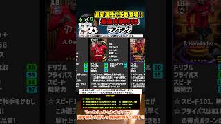 【eFootball】最強攻撃的SBランキング #イーフト #イーフットボール #efootball #efootball2024 #攻撃的SB #POTS #shorts