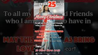 Merry Christmas Everyone Praise The Lord Amen #praytogod #jesuschrist #prayalways #god #godlovesyou