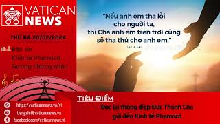 Radio thứ Ba 20/02/2024 - Vatican News Tiếng Việt