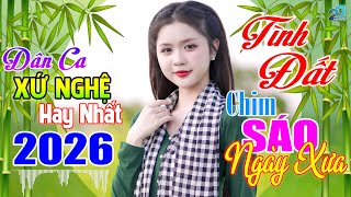 TÌNH ĐẤT, CHIM SÁO NGÀY XƯA - LK Nhạc Sống Dân Ca Xứ Nghệ Mới Ra Lò Cực Hay, Nhạc Sống Thôn Quê 2025