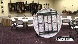 Lifetime 60'' Round Folding Table (Model 22970)