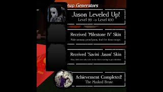 Jason level 100 gameplay Forsaken