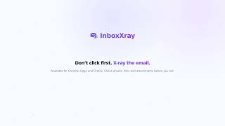 Dont Click First X Ray The Email
