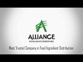 Why Alliance is the Most Trusted company in Food Distribution