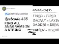Find All Anagrams in a String - Leetcode 438 - Medium