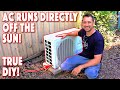 Solar Air Conditioner Full Installation & Review! True DIY From EG4!