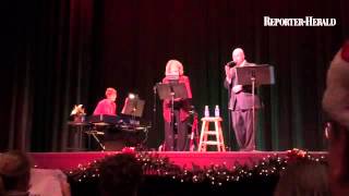 Sharon Sheets sings with the community in the annual Community Singalong at the @RialtoTheater on Su