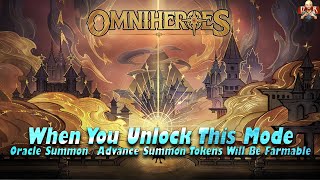 [Omniheroes] - Lost City Mode will drop Oracle summons \u0026 advanced summons! Here's how it works!