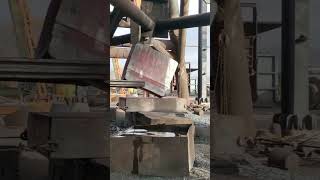 Dangerous Giant Heavy Duty Hammer Forging Process, Fast Extreme Ring Forging Rolling Process