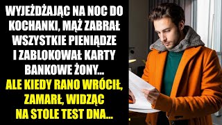 Wracając rano do domu, mąż zamarł, widząc na stole test DNA. Ale kiedy zajrzał do środka...