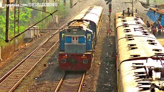 RAREST of RARE DIESEL ACTION in CHENNAI !! LUKCNOW WDM 3D ALCo | Indian Railways