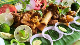 Akakara Mutton Curry (Mutton Spiny gourd) || Andhra Mutton curry || Mutton with Aakakara Kaya