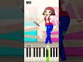 Gender Swap (Amanda the Adventurer) @fash - Piano Tutorial