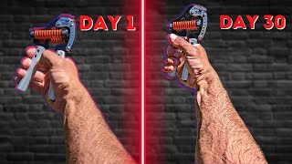 I Used A Hand Gripper Everyday For 30 Days And Grew HUGE Forearms