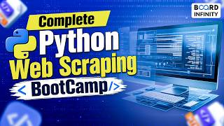Complete Python Web Scraping BootCamp - BeautifulSoup, Selenium, XPath & Live Projects