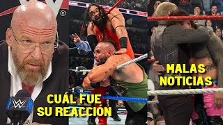 Triple H Reacciona al Brutal Ataque de Jacob Fatu a Braun Strowman en WWE