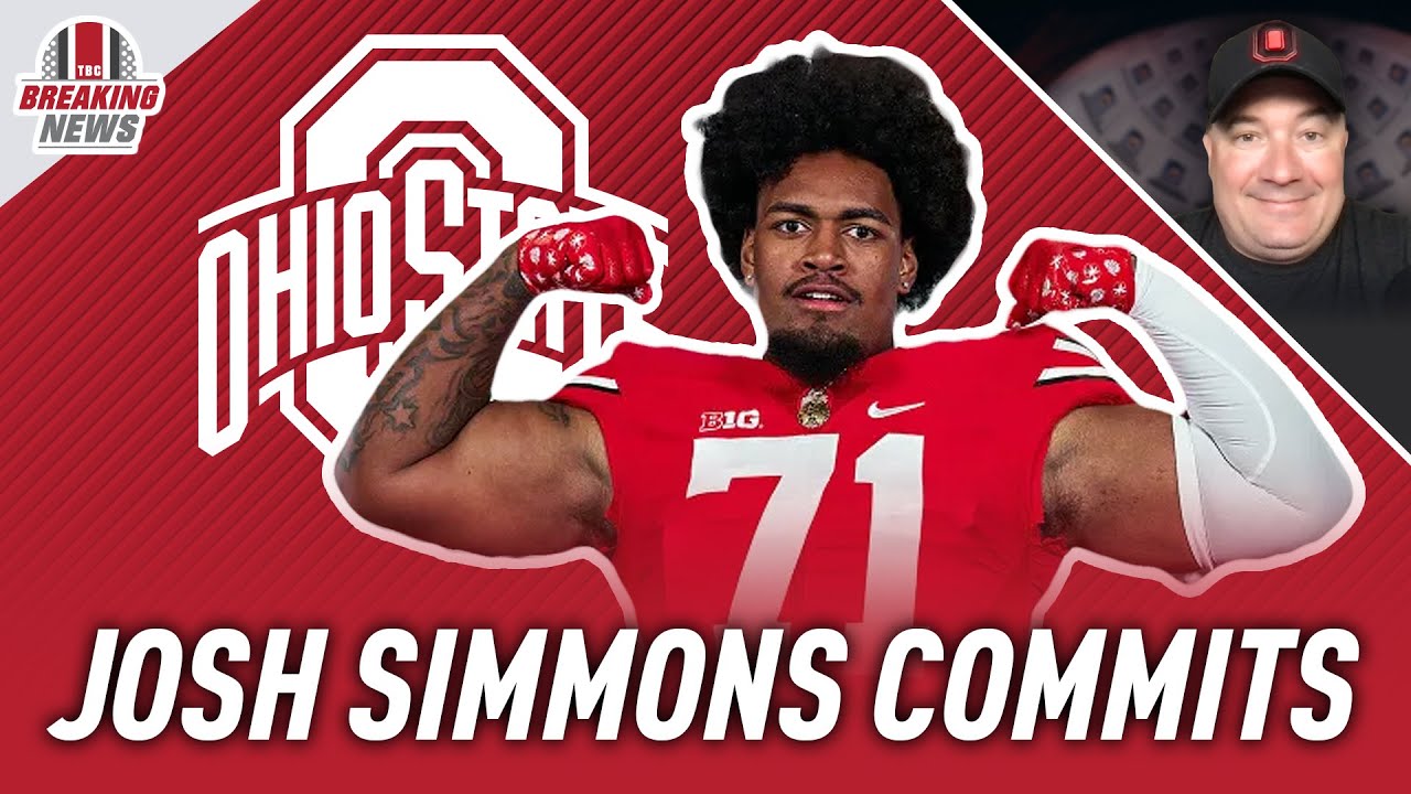 Breaking News: Transfer Offensive Lineman Josh Simmons Commits To Ohio ...