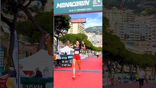 10 KM MONACO RUN RACE 💪 in 38’:08” - pace of 3’:49”/km ❤️ #running #10k #race