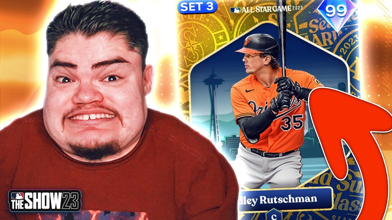 ADLEY RUTSCHMAN IS THE NEW BEST CATCHER IN MLB 23 - YouTube