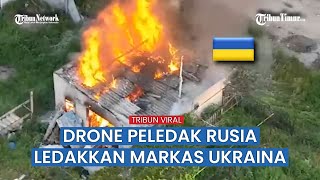 Perburuan Drone Rusia Sukses Hancurkan Senjata dan Peralatan Tempur Ukraina