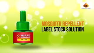 Mosquito Repellent Label Stock Solution (PET Container)