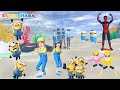 Yuta Ajak MINION Naik Helikopter pergi Renang Diserang Ultraman Raksasa 😱 | Sakura School Simulator