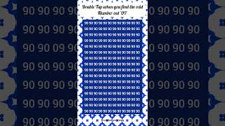 BRAIN Teaser 😎🤯🤔🧐 #brainteaser #trivia #quiz #shorts #findtheoddnumberout #findthemissingnumber #yt