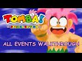 Tomba! All Events Walkthrough