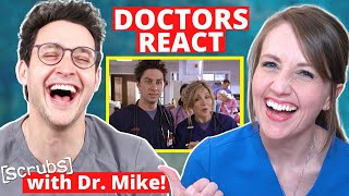 Ob/Gyn Reacts (feat. Doctor Mike!) | Scrubs "Gyno Girls