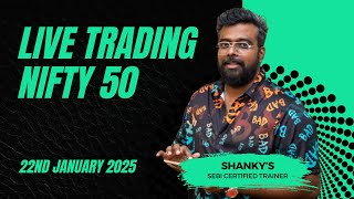 Bank Nifty Live Options Trading: JAN 22ND #BankNiftyTradingLive | Learn Trading the Easy Way 2025 .