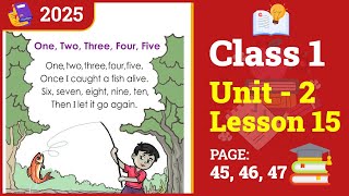 Class 1 English For Today | Unit 2 Lesson 15 | Numbers 9-10 | Book 2025