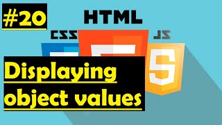 How to display Object values in JavaScript? #20