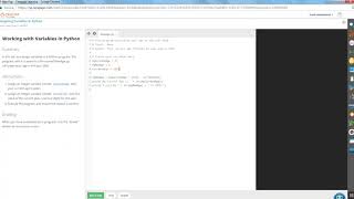 COP1000 Working with Variables in Python