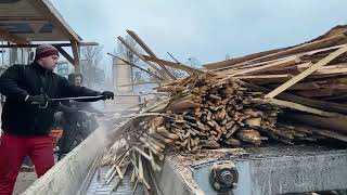 Behind the Scenes: How Wood Chips Are Made.