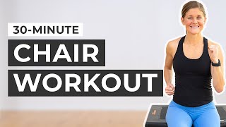 30-Minute Chair Workout (For Bad or Injured Knees)