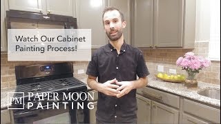 See Our Kitchen Cabinet Painting Process