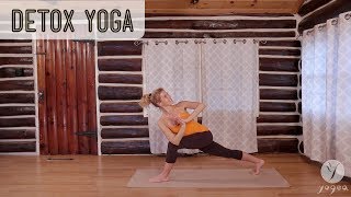 Fall Detox Yoga Routine: Wring Out The Juice (open level)