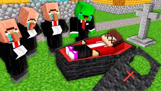 Poor Mikey GRAVE vs Rich Family JJ GRAVE Survival Battle in Minecraft ! - Maizen