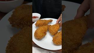 Crispy Chicken Fry ASMR Cooking #shorts #crunchytreats #asmr #food #nonveg #chicken