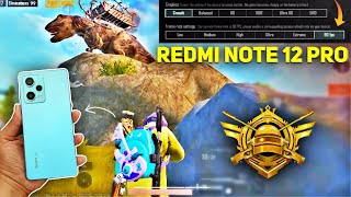 Redmi Note 12 Pro Pubg Graphics Test | Smooth  + Extreme | Pubg Mobile Gameplay