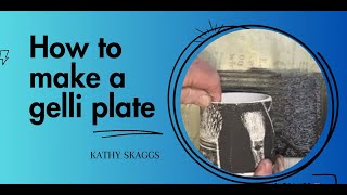 Making a gelli plate