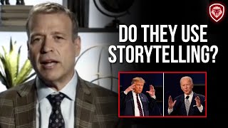 Does Trump or Biden Using Storytelling Better?