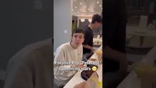 Fortnite Pro "Peterbot" spamming slurs 😬